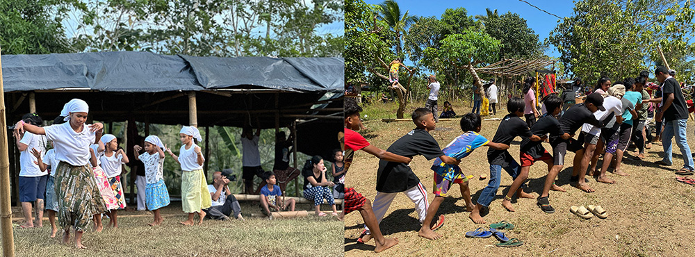 Indigenous youth from different communities showed their talents in traditional dancing followed by their traditional games