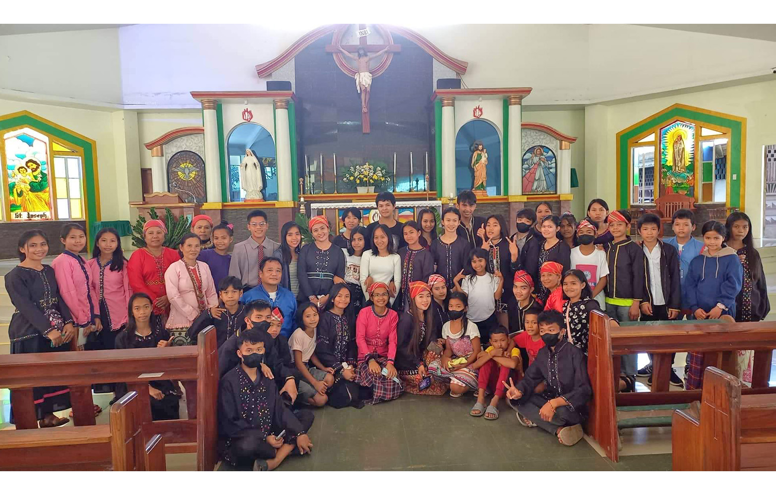 Indigenous Peoples Day youth camp on October 7-9, 2022 attended by at least a hundred young Subanens and non-Subanens at the Midsalip Subanen Ministry Inc