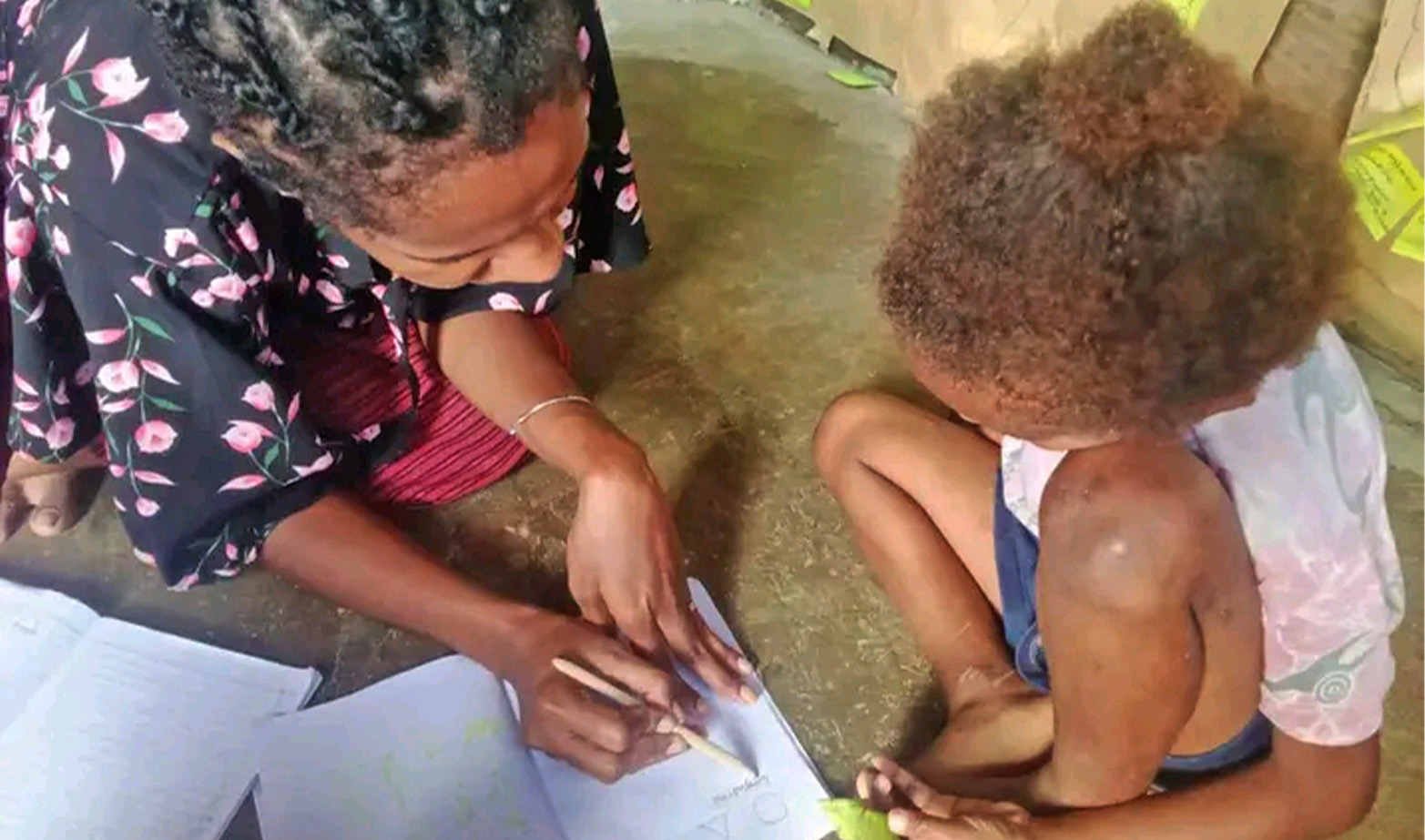 ATAP Papua also engages children in learning local culture to strengthen their identities and their understanding of local wisdom