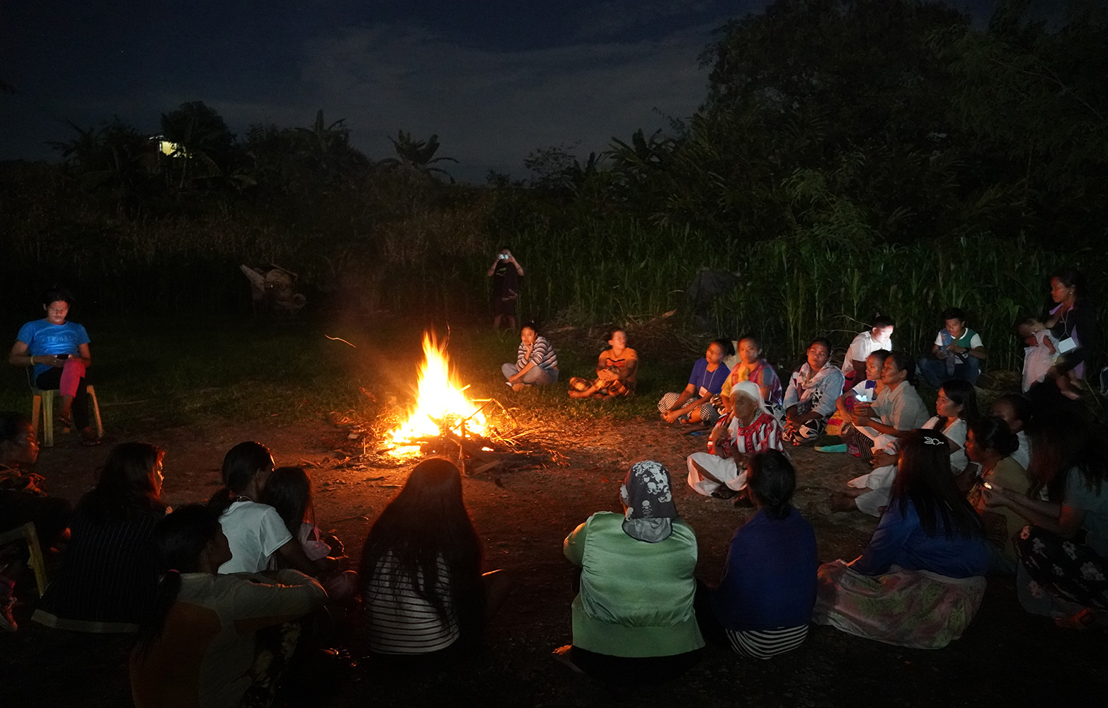 “Teterema, Gugud” (Elders’ storytelling to pass down history and cultural wisdom)