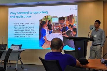 Discussion during session on Locally Led Adaptation