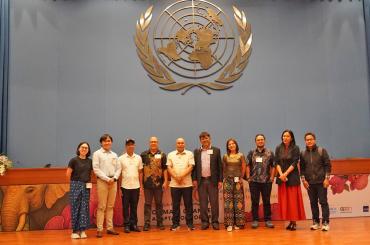 Samdhana teams, partners and colleague in the session on IPLC-Led Food System, Community Stewardship and Indigenous Knowledge