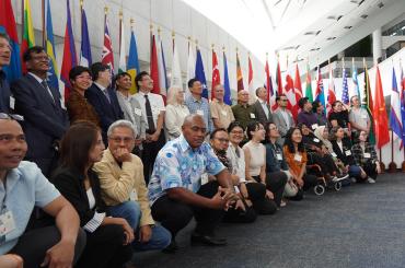 Participants in the session on Locally Led Adaptation